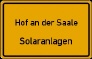 95028 Hof an der Saale Photovoltaikanlagen