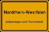 Nordrhein-Westfalen Solarstrom und Photovoltaik