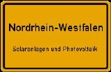 Nordrhein-Westfalen Solarstrom und Photovoltaik