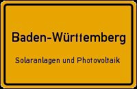 Baden-W&uuml;rttemberg Solaranlage u. Solarrechner