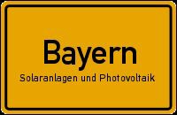 Bayern Solaranlagen u. Stromspeicher