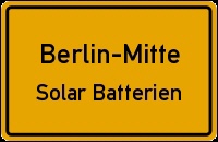 13341 Berlin-Mitte | Solar Batterien